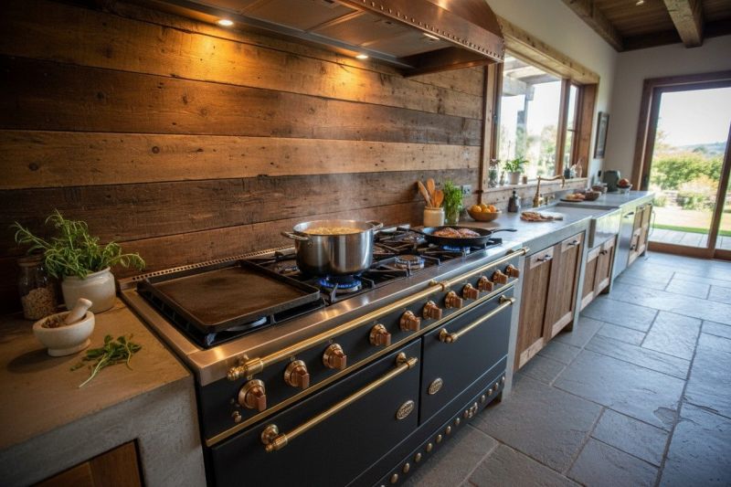 Kitchen Stove Installation