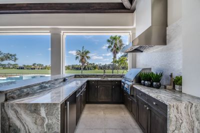 Outdoor Kitchen Construction in Katy, TX