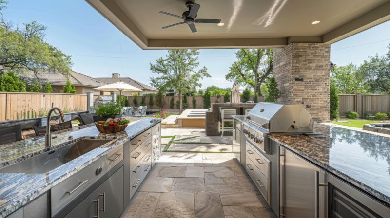 Outdoor Kitchen Construction in Alpharetta, GA
